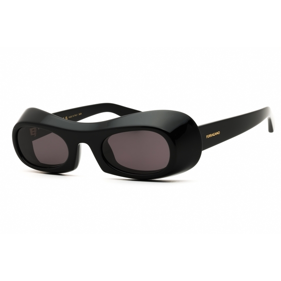 Salvatore Ferragamo SF2030S Sunglasses Black Acetate Oval